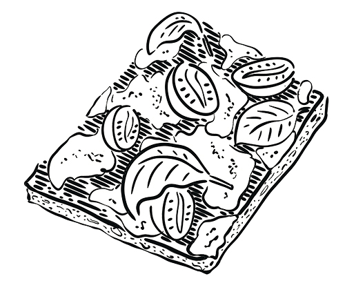 illustration pizza Fornelli Nantes