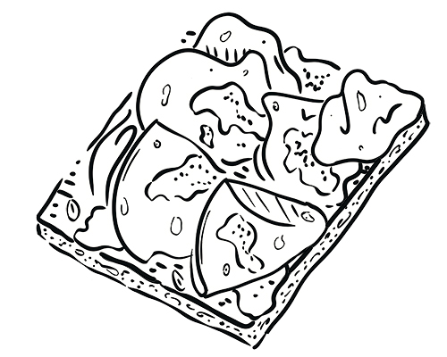 illustration pizza Fornelli Nantes